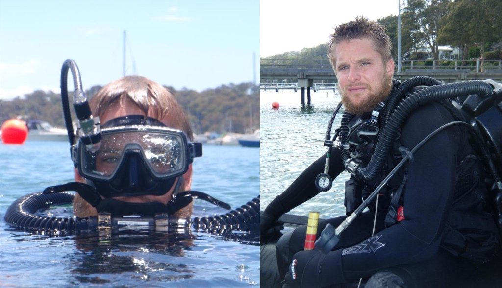 The Navy Diver X  Ryan Kelly. Mine Warfare & Clearance Diving Officer in the Australian Navy. Commander (05) RTD.